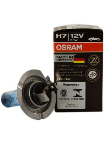 Галогенна лампа H7 12V 55W PX26D +150% Night Breaker Laser 3,5х5,5х3,5 см Osram (263424522)