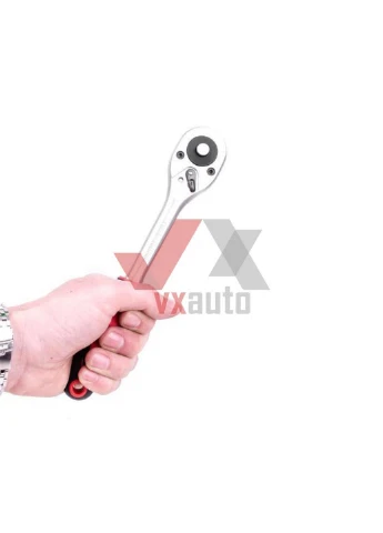 Рукоятка с храповым механизмом на 24 зуба 1/2'' Cr-V 4х25,5х4,5 см Intertool (263424318)
