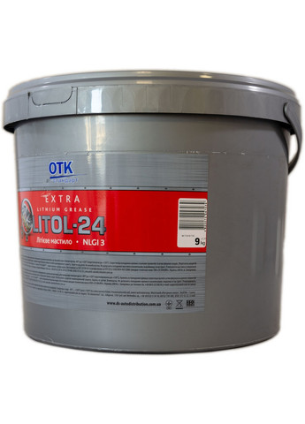 Смазка Литол-24 9 кг 30х30х25 см No Brand (263426163)