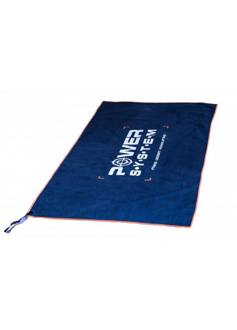 Power System полотенце для фитнеса и спорта gym towel 100х50 см темно-синий производство - Чехия