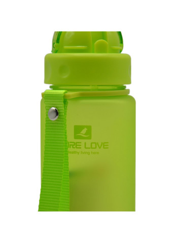 Бутылка для воды More Love с соломинкой 400 мл Casno (263426049)