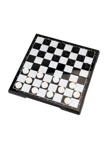 Игрушка набор настольных игр "Шахматы-Шашки", 2в1 4,1х28,3х14,3 см ТехноК (263424378)
