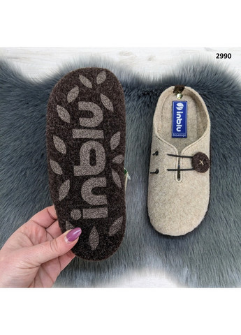 Тапочки жіночі кімнатні фетрові для ламінату Inblu (263512272)