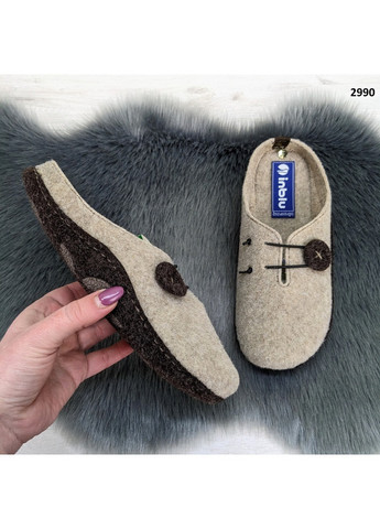 Тапочки жіночі кімнатні фетрові для ламінату Inblu (263512272)