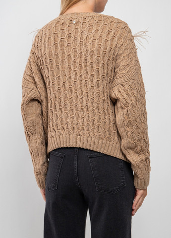 Коричневый демисезонный свитер Kocca
