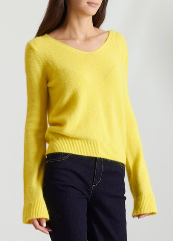 Жовтий демісезонний светр Kocca