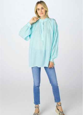 Бірюзова демісезонна блуза United Colors of Benetton