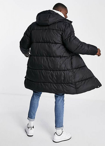 Черная зимняя куртка Topman зимова подовжена 101988490 BLACK