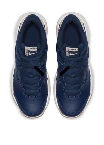 Синій осінні кросівки жіночі court lite 2 clay blue/pink (36) 5,5 Nike