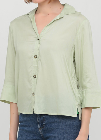Светло-зелёная блуза H&M