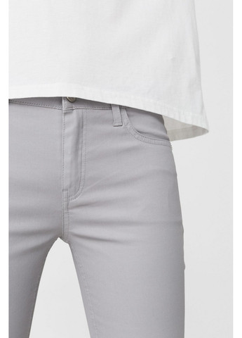 Белые демисезонные брюки Mango