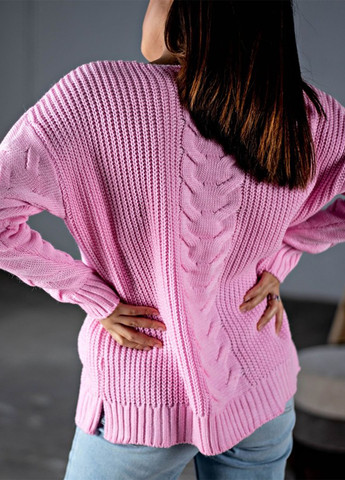 Рожевий демісезонний светр "єва" Anika