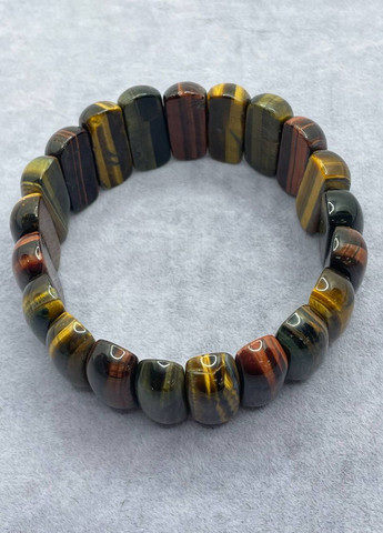 Браслет тигровый глаз 19 см No Brand (263605758)