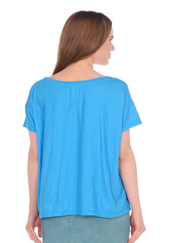 Синяя всесезон футболка United Colors of Benetton