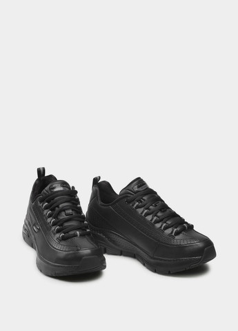 Чорні зимовий жіночі кросівки arch fit citi drive 149146 bbk Skechers