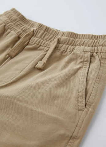 Бежевые повседневный демисезонные брюки Zara