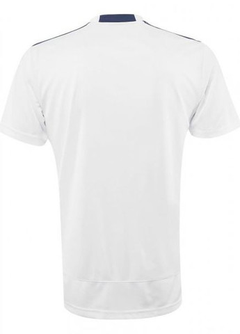 Белая мужская футболка hex rect tee white/navy (m) Mizuno