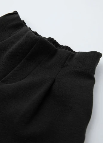 Черные повседневный демисезонные брюки Zara