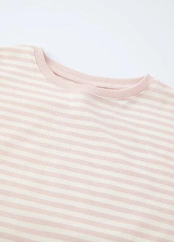 Розовая летняя футболка Zara