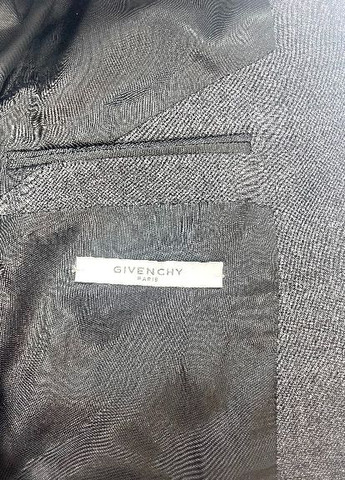Темно-серый демисезонный костюм классический брючный Givenchy 16S1242009