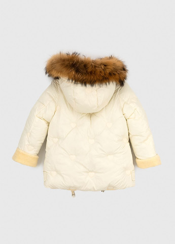 Молочная зимняя куртка Feiying