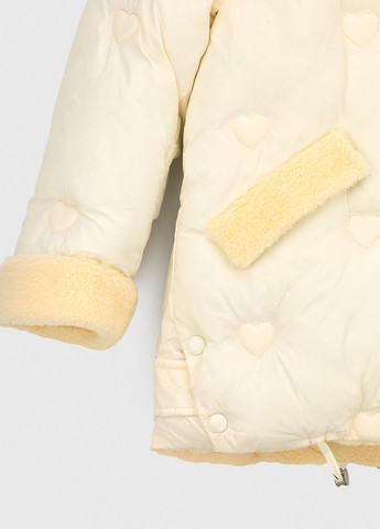 Молочная зимняя куртка Feiying