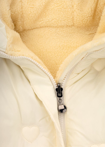 Молочна зимня куртка Feiying