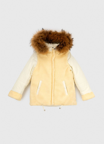 Молочна зимня куртка Feiying