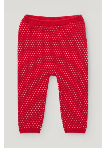 Красный комплект джемпер и брюки C&A