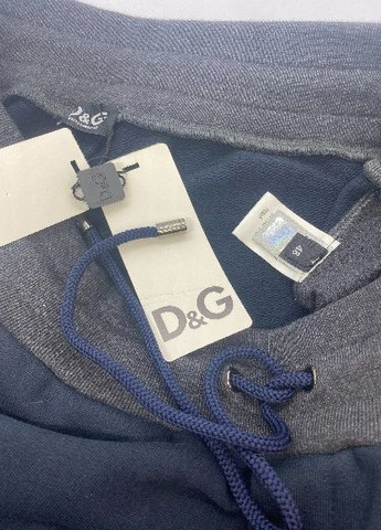 Темно-синие спортивные демисезонные джоггеры брюки Dolce & Gabbana