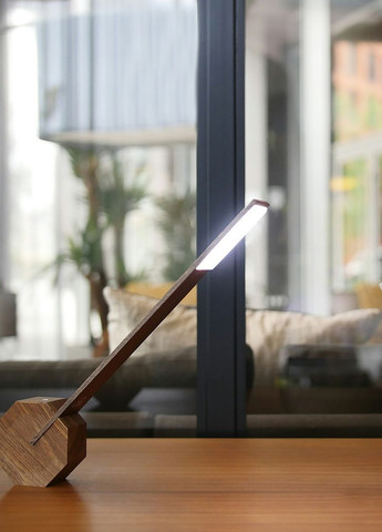 Светильник на аккумуляторе OCTAGON ONE, орех Gingko (263777194)