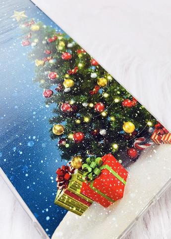 Чохол з потовщеними кутами на Samsung Galaxy A72 Ялинка з подарунками (новорічний принт 159) Creative (263688075)