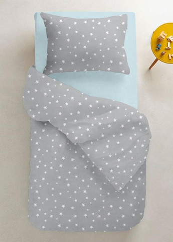 Набір простирадло на резинці 60х120 LIGHT BLUE PAWS (4822052086704) Cosas (263694750)