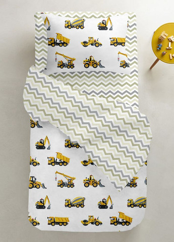 Простирадло на резинці 120х200 ZIGZAG (4822052118511) Cosas (263694684)