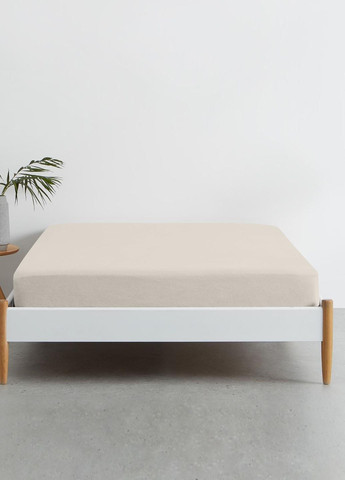 Набор простыни на резинке 140х200 BEIGE / GREY (4822052052037) Cosas (263694825)