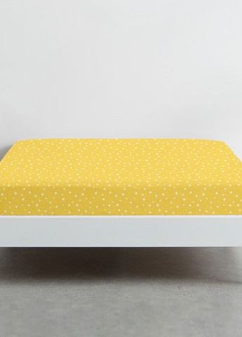 Простынь на резинке 80х160 YELLOW STARFALL (4822052095614) Cosas (263694955)