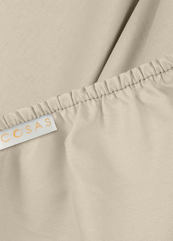 Простирадло на резинці 180х200 Cosasх25 BISCUIT (4822052207420) Cosas (263694679)