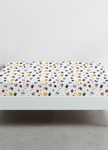 Простирадло на резинці 90х200 TELESCOPE WHITE (4822052149713) Cosas (263694887)