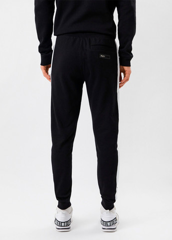 Черные повседневный демисезонные зауженные брюки Plein Sport
