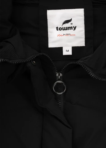 Черная зимняя куртка Towmy