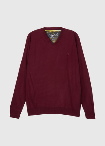 Бордовый демисезонный пуловер пуловер Akin Trico
