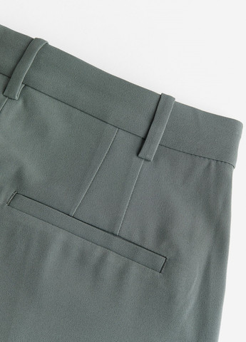 Темно-бирюзовые демисезонные брюки H&M