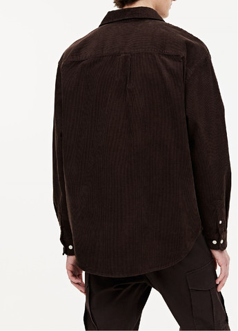 Темно-коричневая рубашка H&M