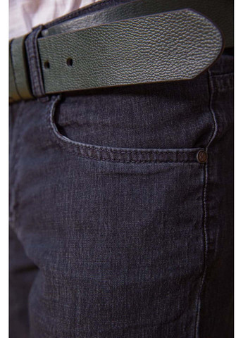 Черные демисезонные прямые джинсы RELUCKY