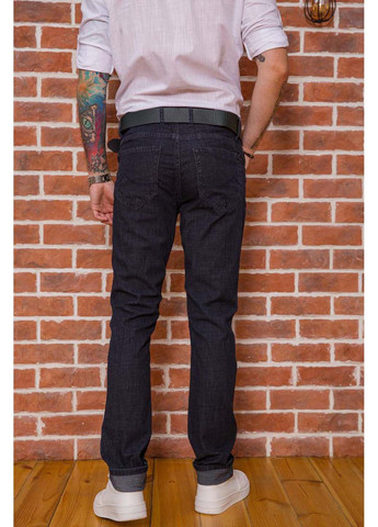 Черные демисезонные прямые джинсы RELUCKY