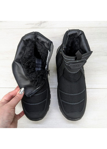 Черные зимние ботинки мужские зимние на меху Dago