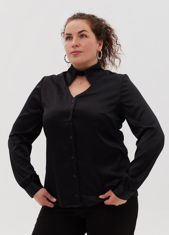 Чорна демісезонна блуза aila Garne