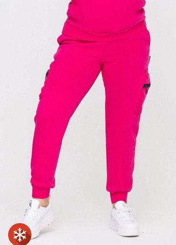 Розовые спортивные зимние брюки Garne
