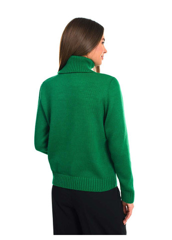 Зеленый демисезонный свитер SVTR