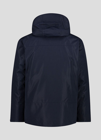 Темно-синяя демисезонная мужская темно-синяя куртка man jacket zip hood detachable CMP